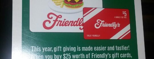 Friendly's is one of Restaurants.