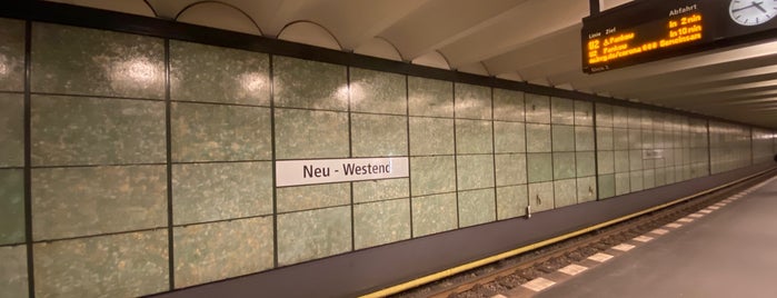 U Neu-Westend is one of Berlin - Nahverkehr.