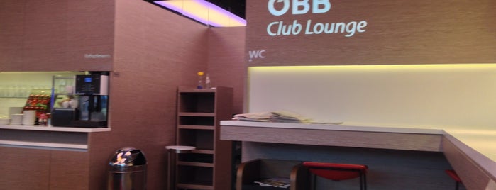 ÖBB Club Lounge is one of Railteam Lounges.