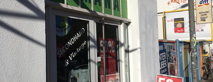 Humana Second-Hand-Kleidung is one of Leipzig.