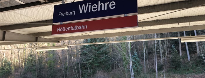 Bahnhof Freiburg-Wiehre is one of unterwegs.