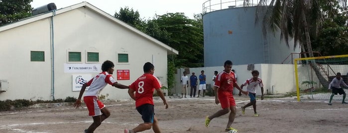 Staff football Ground is one of Funamadua.