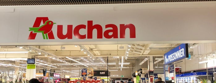 Auchan is one of Lieux qui ont plu à Christopher.