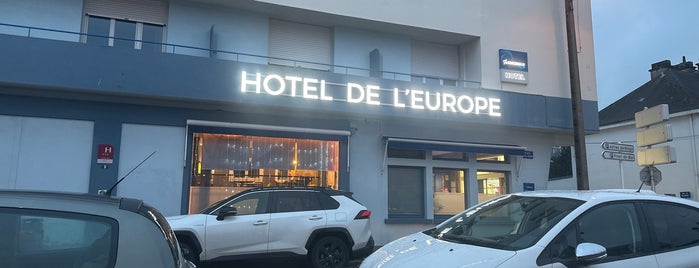 Comfort Hotel de l'Europe Saint Nazaire is one of Les endroit où j'ai cassé les chiottes.