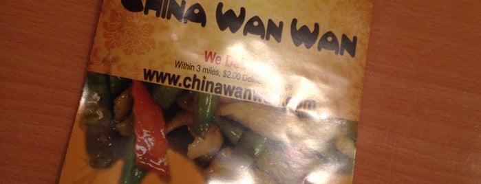 china wan wan is one of smith'in Beğendiği Mekanlar.