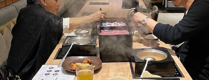 Shaburi is one of The 11 Best Places for Baby Back Ribs in Jakarta.