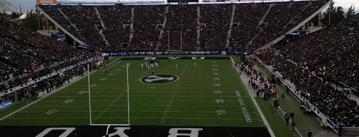 LaVell Edwards Stadium is one of NCAA Division I FBS Football Stadiums.