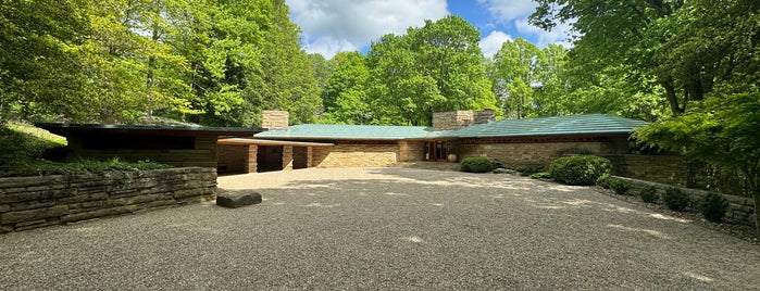 Kentuck Knob is one of Frank Lloyd Wright homes open for tours.
