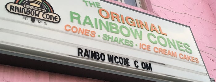 The Original Rainbow Cone is one of Tempat yang Disukai Debbie.
