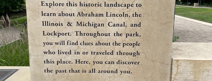 Lincoln Landing Park is one of places.