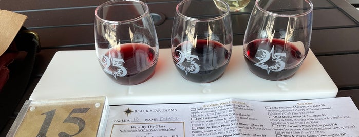 Black Star Farms is one of Michigan Wineries.