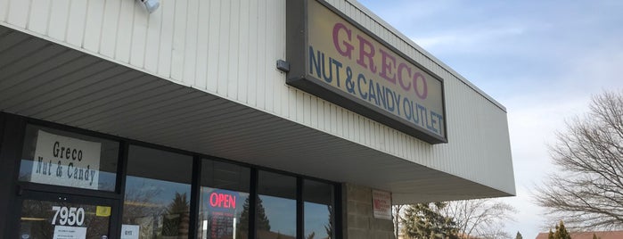 Greco Nut & Candy is one of Lugares favoritos de Debbie.