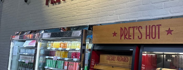 Pret A Manger is one of Mさんのお気に入りスポット.