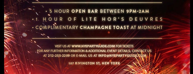 Best New Years Eve Parties in NYC