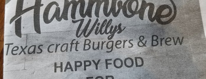Hammbone Willy's is one of Local Todos.