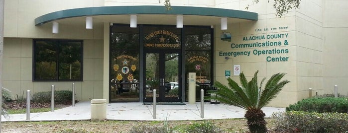 Alachua County Sheriff's Office-Administration Bld is one of Kevin work places.