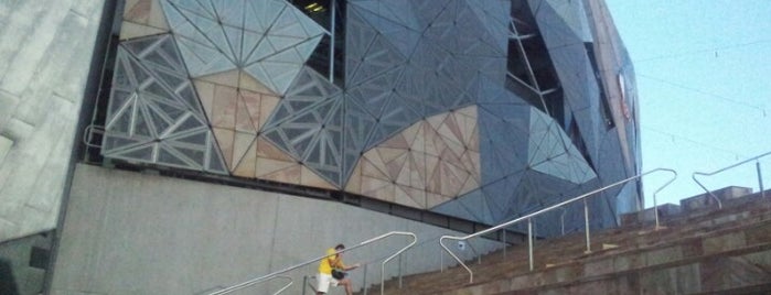 Federation Square is one of Go for a walk in Melbourne. Finish with a drink..