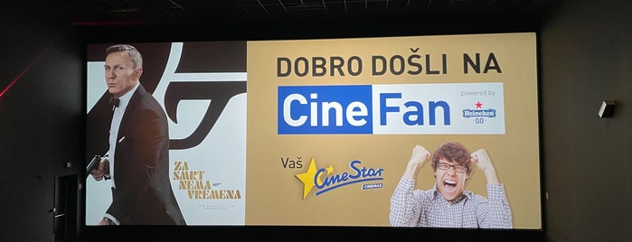 CineStar Osijek is one of must see in OS.