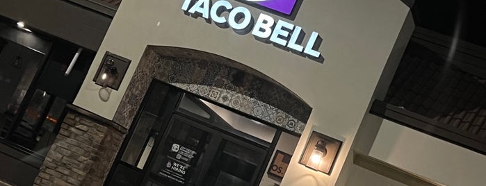 Taco Bell is one of "After Midnight" places to be, eat & chill.