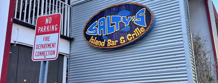 Salty Island Bar is one of Clearwater Beach, FL.