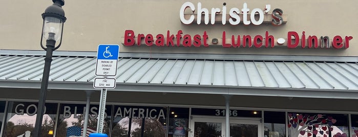 Christo's Restaurant is one of NPR.