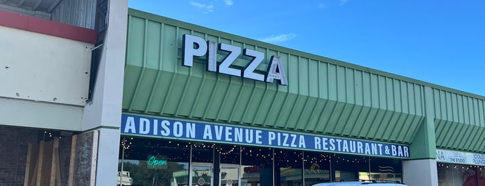 Madison Avenue Pizza is one of Tampa Bay.