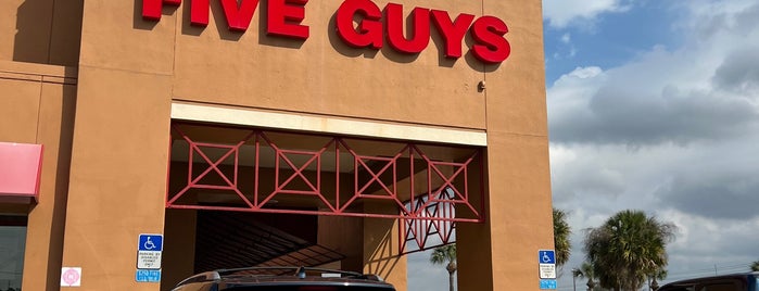 Five Guys is one of North Pinellas Restaurants.