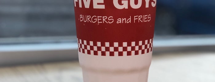 Five Guys is one of want to see/go to.