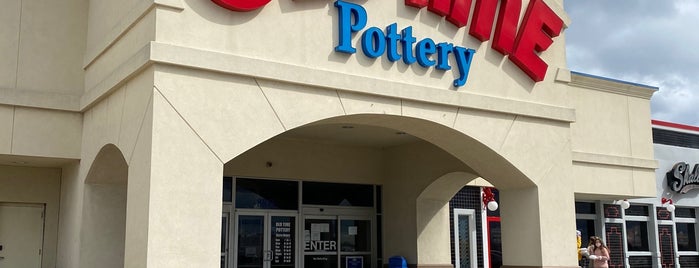 Old Time Pottery is one of Stores.