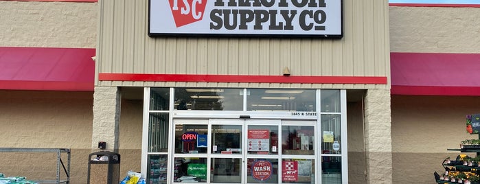 Tractor Supply Co. is one of Visited stores.