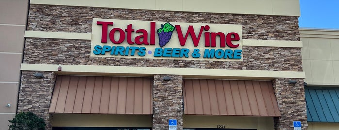 Total Wine & More is one of stores.