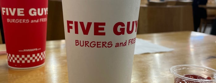 Five Guys is one of Riyadh - Restaurants.