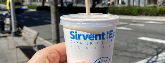Orxateria Sirvent is one of sweet.