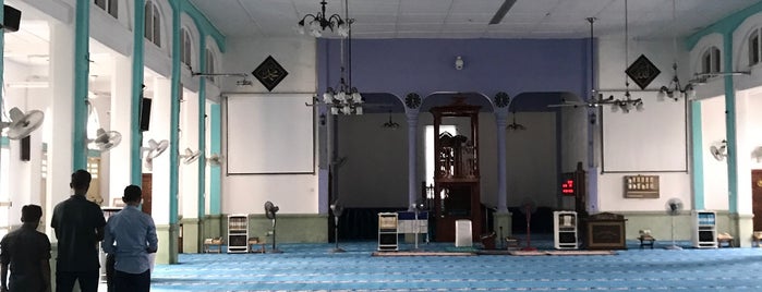 Masjid Jamek Pontian (مسجد جاميق ڤونتين) is one of Masjid & Surau, MY #4.