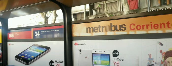 Metrobus - Estación Corrientes is one of BA MetroBus list - All lines.