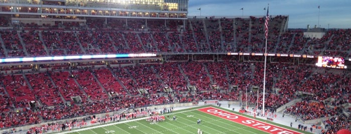 Ohio Stadium is one of NCAA Division I FBS Football Stadiums.