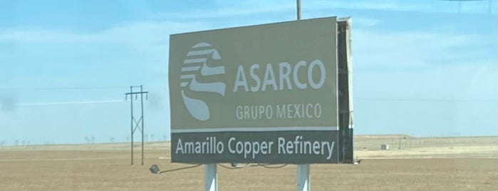 Asarco Copper Refinery is one of Work.