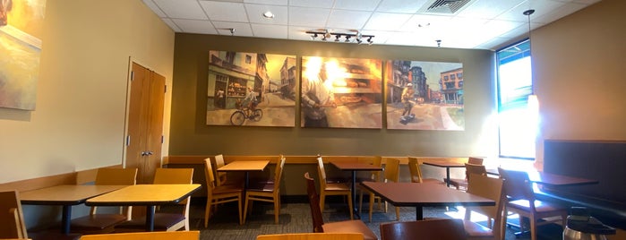 Panera Bread is one of eats.