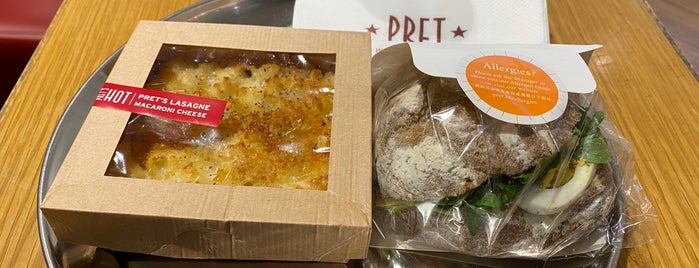 Pret A Manger is one of Gluten-free: Hong Kong.