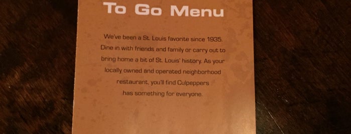 Culpepper's Grill & Bar CWE is one of STL.