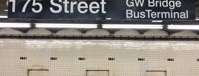 MTA Subway - 175th St (A) is one of NYC Subways A/C/E.