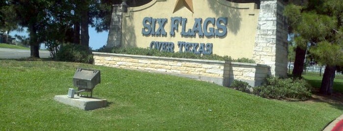 Six Flags Over Texas is one of DFW.