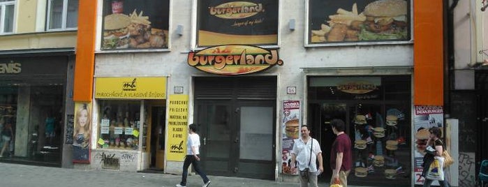 Burgerland is one of 20 favorite restaurants.