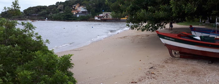 Praia da Ponta do Sambaqui is one of Florianópolis/SC.