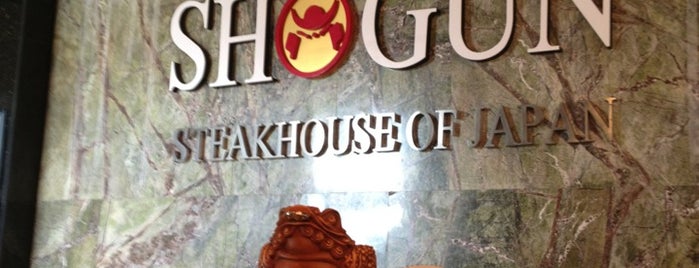 Shogun Japanese Steakhouse is one of Chai'nin Kaydettiği Mekanlar.