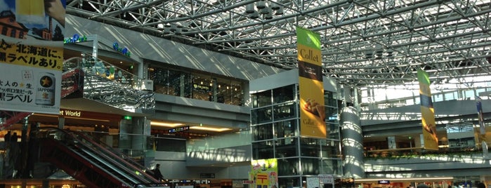 New Chitose Airport (CTS) is one of Tempat yang Disukai Shigeo.