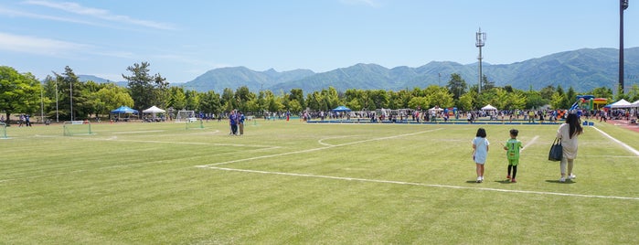 小瀬スポーツ公園 補助競技場 is one of スポーツ競技場 sub.