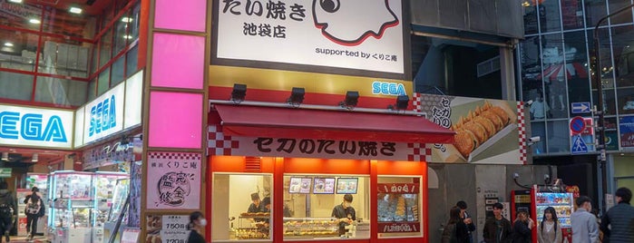 セガのたい焼き Agora Fechado Casa De Wagashi Em 豊島区