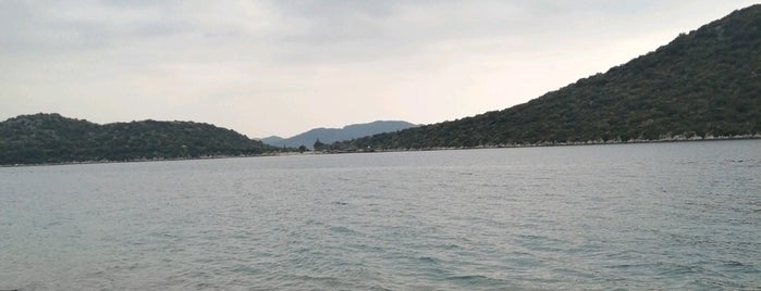 olympos macamp plajı is one of Kaş.