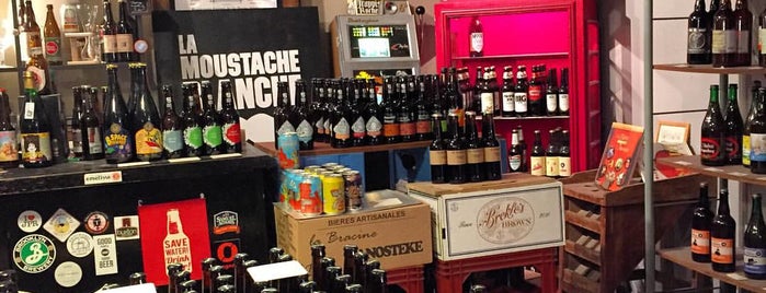 La Moustache Blanche is one of Paris craft beer.